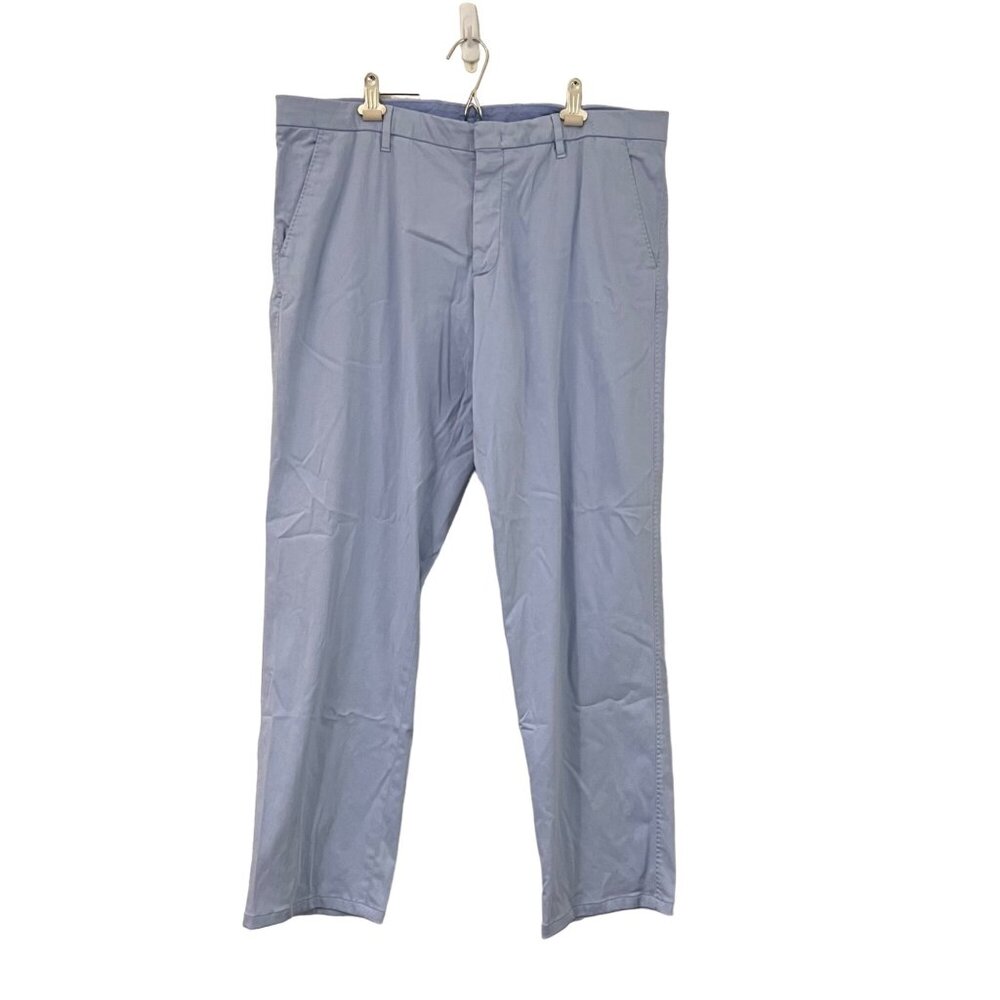 Zachary Prell Mens Pale Blue Aster Straight Leg Trouser Pants Size 40 NWT